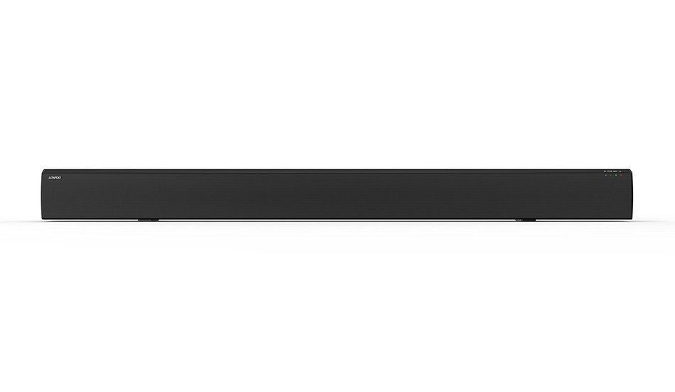 LONPOO 31-Inch 2.0 Channel Bluetooth Soundbar Home Theater Speaker System with Remote Contrl (White) N13
