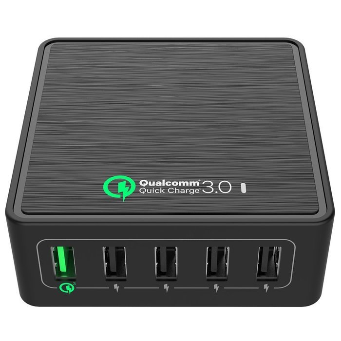 Quick Charge 3.0 USB Smart Charger AVIDET 40W 5-Port USB Charger PowerPort 5 for iPhone 7/7 Plus,iPhone 6/6 Plus... N7