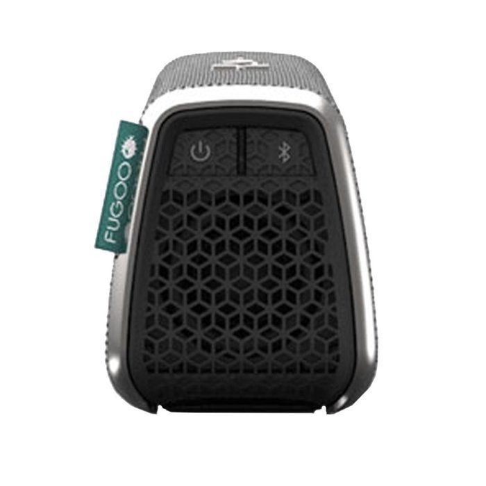Fugoo Style Portable Waterproof Speaker with Bluetooth - Silver (Certified Refurbished) N5