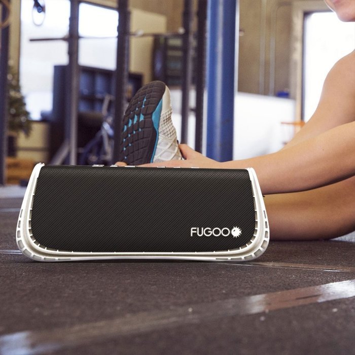 Fugoo Style Portable Waterproof Speaker with Bluetooth - Silver (Certified Refurbished) N22
