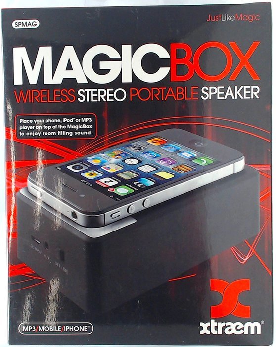 Magic Box Wireless Stereo Portable Speaker