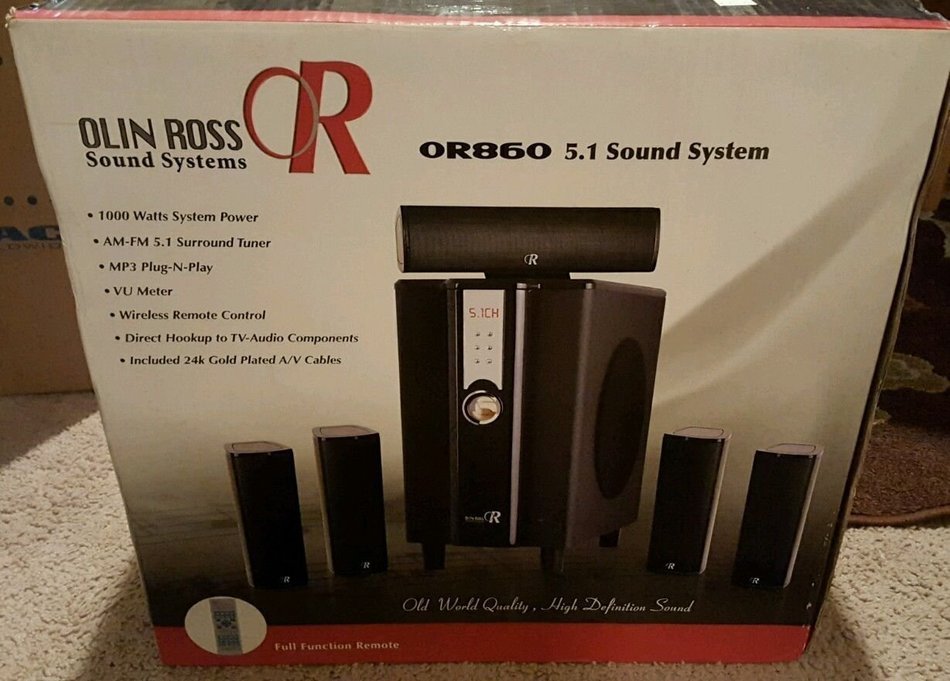 Kinetic KA-8100 Surround Sound Home Theater
