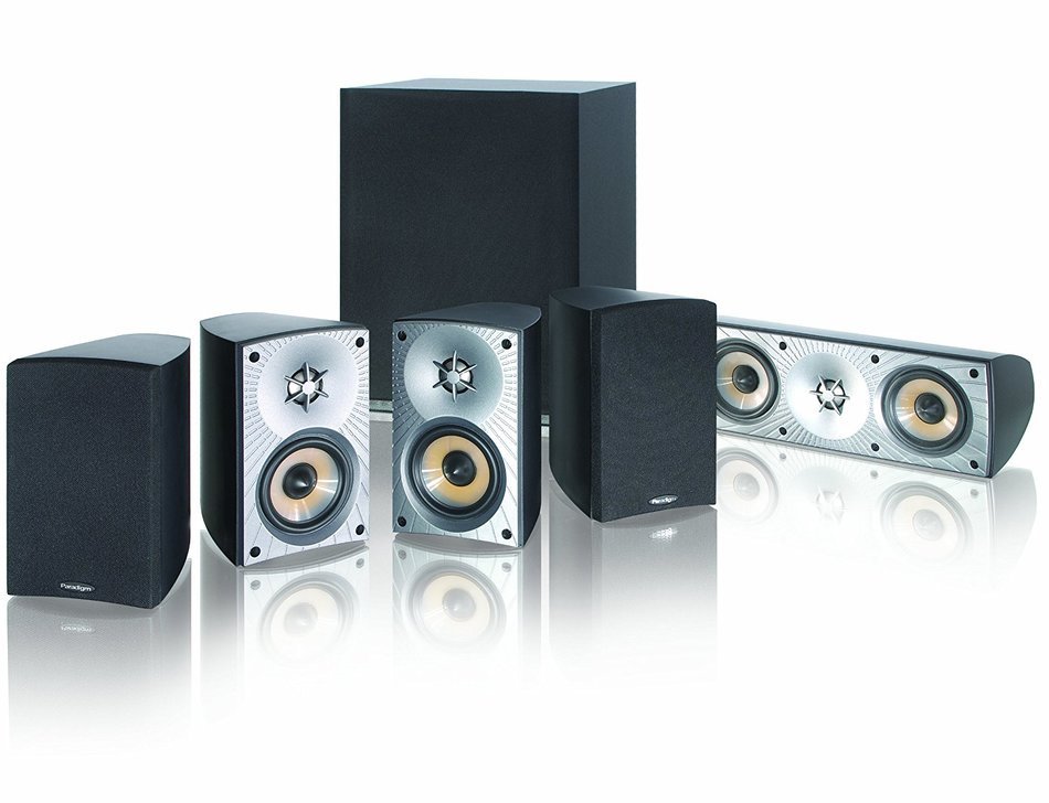 Paradigm Cinema 70 CT 5.1 Home Theater Surround Sound System (Black) (Discontinued by Manufacturer)