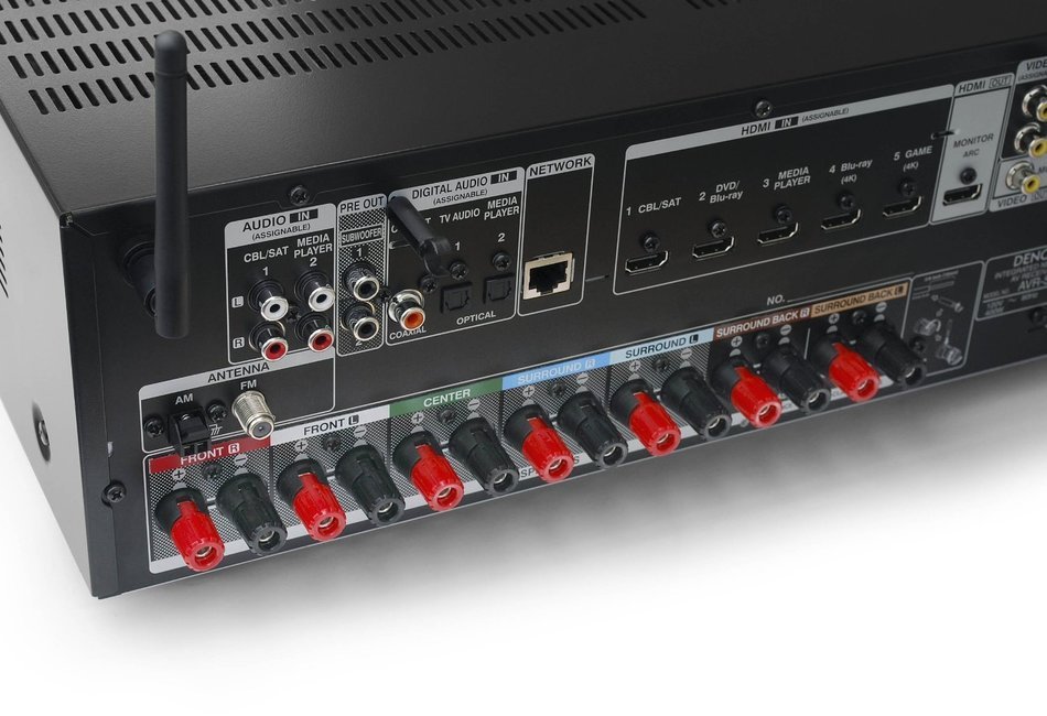 Denon AVR-S700W Bundle 7.2-Channel Network A/V Receiver with Bluetooth and Wi-Fi + Paradigm Cinema 100 Home Theater... N3