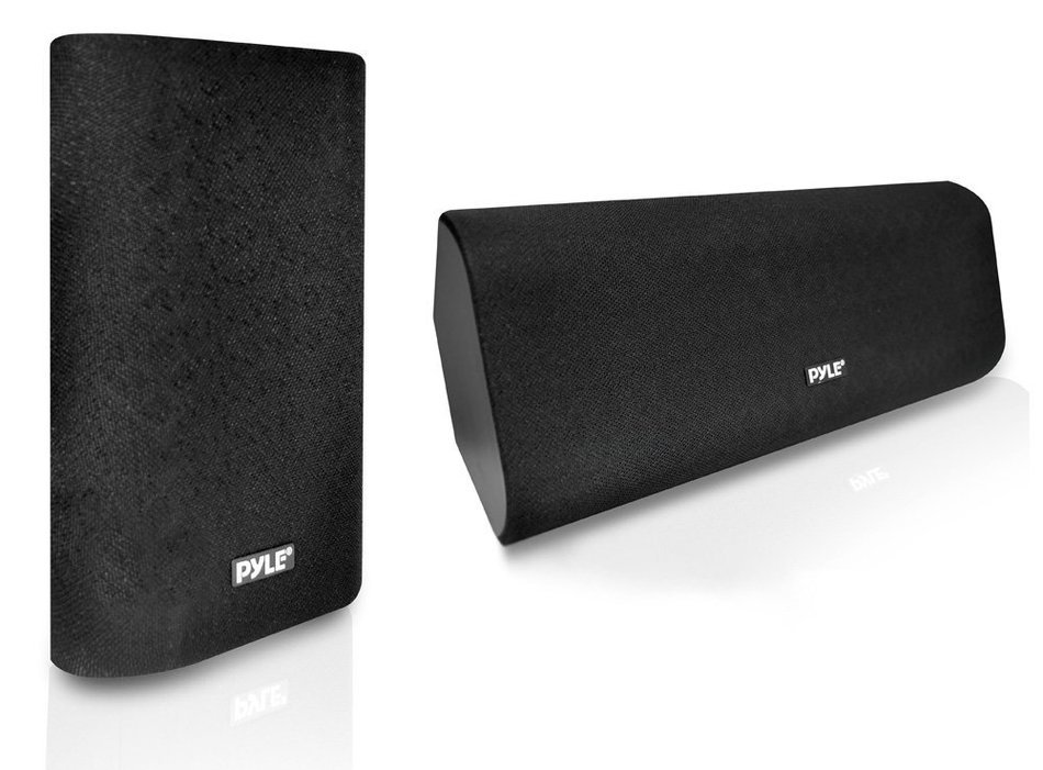 Pyle PT678HBA Bluetooth 5.1 Channel HDMI Home Theater System, 400 Watt, AM/FM Tuner, Subwoofer & Speakers N6