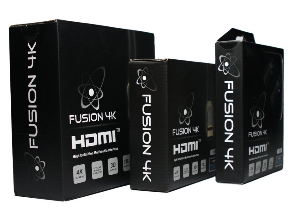 Fusion4K High Speed 4K HDMI 2.0 cable - Professional Series Ultra HD (6 Feet) N5