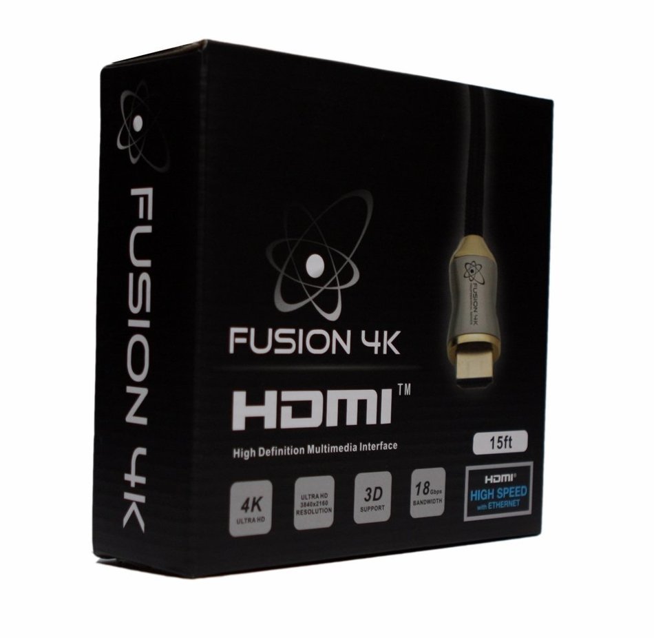 Fusion4K High Speed 4K HDMI 2.0 cable - Professional Series Ultra HD (6 Feet) N20
