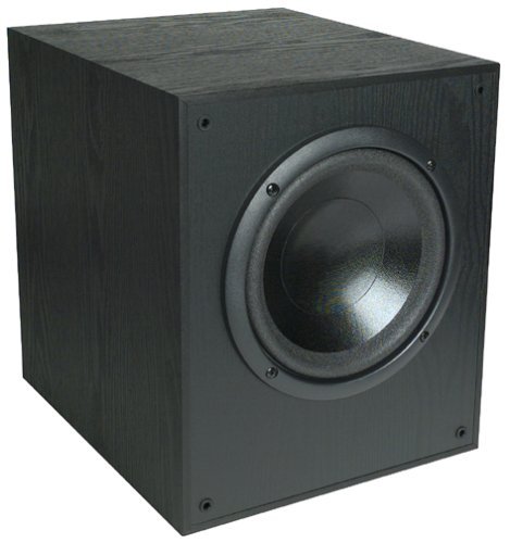 KLH SS02-HTIB 100W 6-Piece Home Theater Speaker System with 8" 120W Front Firing Subwoofer (Discontinued by Manufacturer) N3