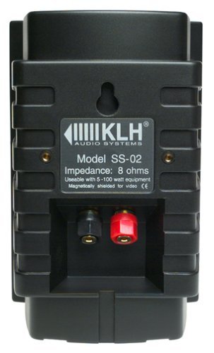 KLH SS02-HTIB 100W 6-Piece Home Theater Speaker System with 8" 120W Front Firing Subwoofer (Discontinued by Manufacturer) N6