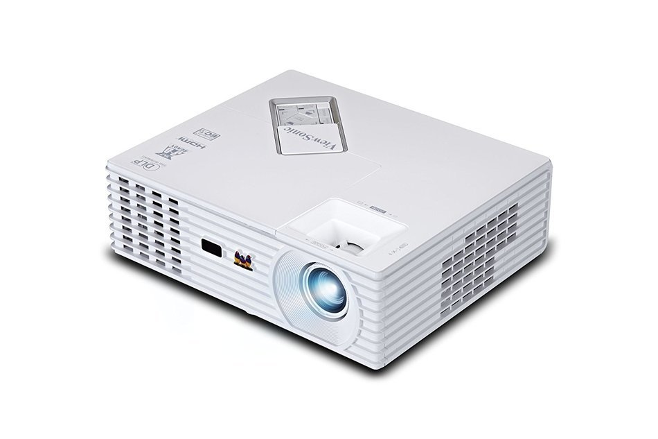 ViewSonic PJD5234L XGA DLP Projector, 3000 Lumens, 3D Blu-Ray w/HDMI, 120Hz, White N2