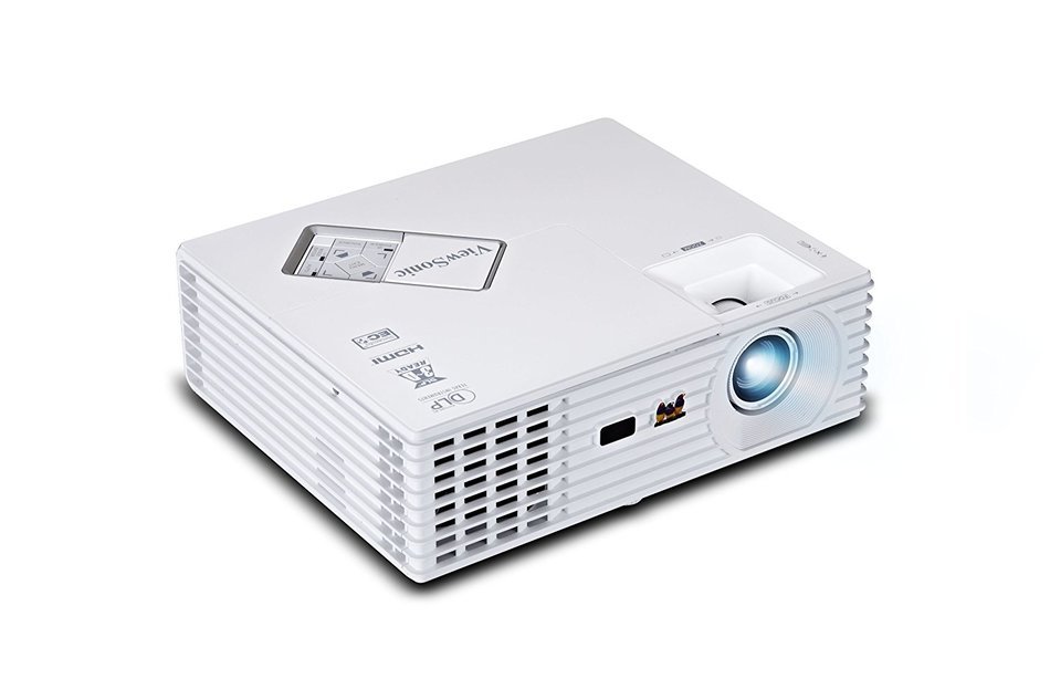 ViewSonic PJD5234L XGA DLP Projector, 3000 Lumens, 3D Blu-Ray w/HDMI, 120Hz, White N3