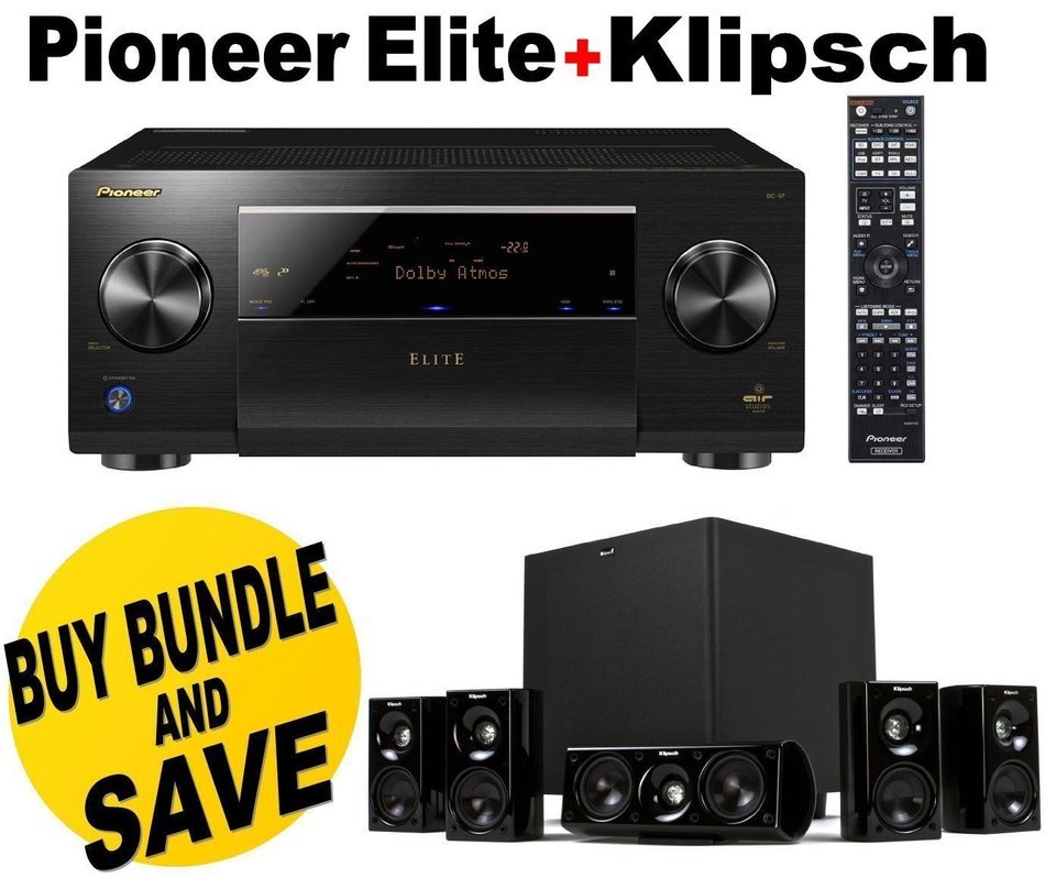 Pioneer Elite SC-97 9.2 Channel Networked Class D3 Av Receiver with Built-in Bluetooth, Wi-fi & Dolby Atmos +...