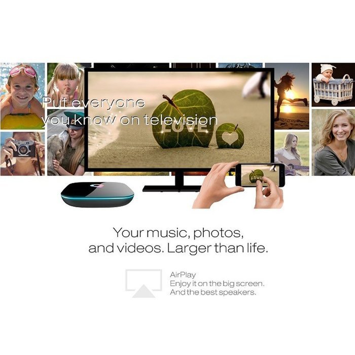 2016 Best manufacturer offer qbox S905 quad core Android 5.1 2G 16G Cable Tv Set Top Box N3