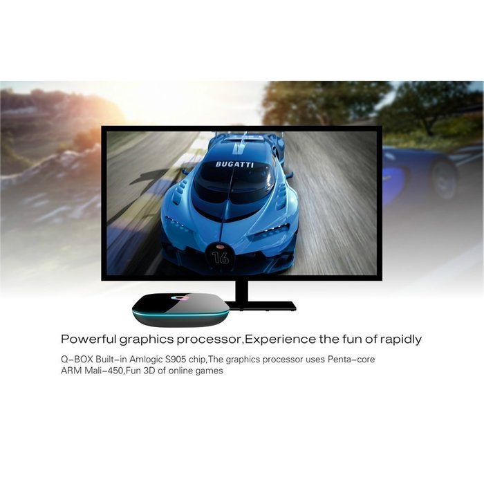 2016 Best manufacturer offer qbox S905 quad core Android 5.1 2G 16G Cable Tv Set Top Box N4
