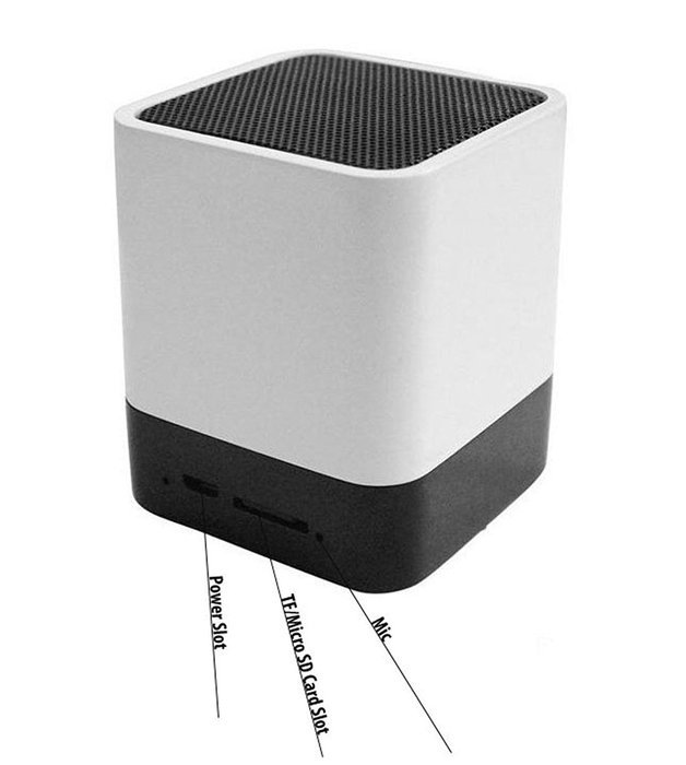 iHome Fusion Portable Bluetooth Speaker LED FM Radio Alarm Clock Speaker Hand-Free Call MP3 Player TF/Micro SD... N4