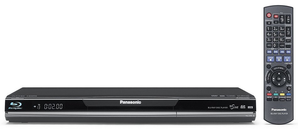 Panasonic DMP-BD605K Blu-Ray Disc Player, Black