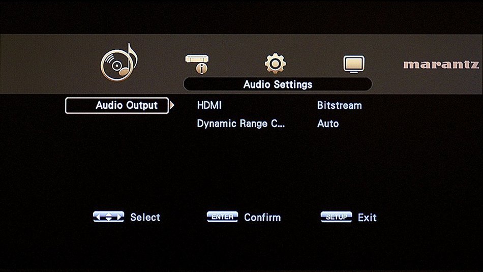 Marantz UD7007 Universal Blu-ray / DVD/ CD Disc Player with Networking (Black) N8