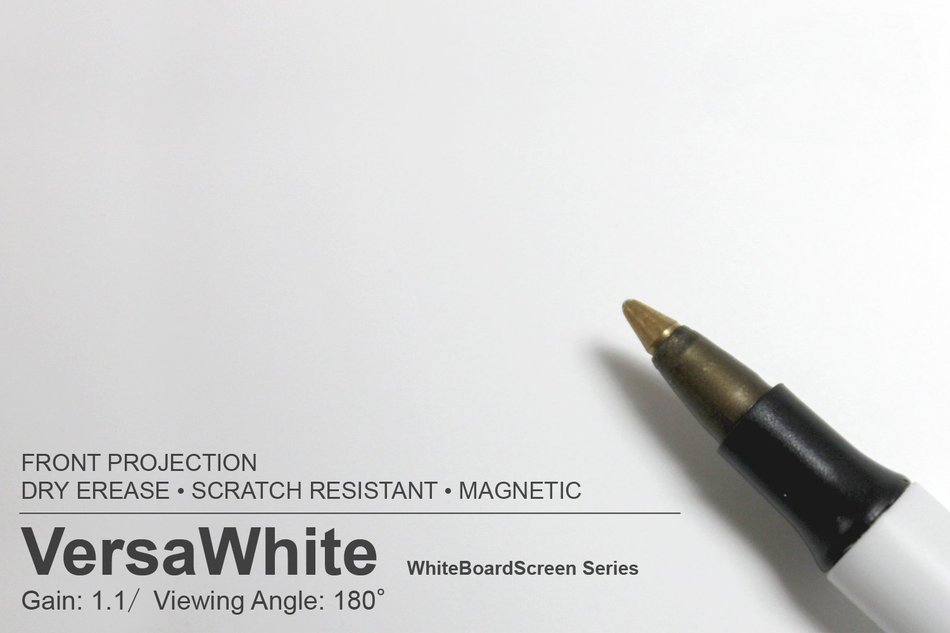 Elite Screens WhiteBoardScreen Series, 60-inch Diagonal 4:3, Ambient Light Rejecting Dry Erase Projection Screen... N15