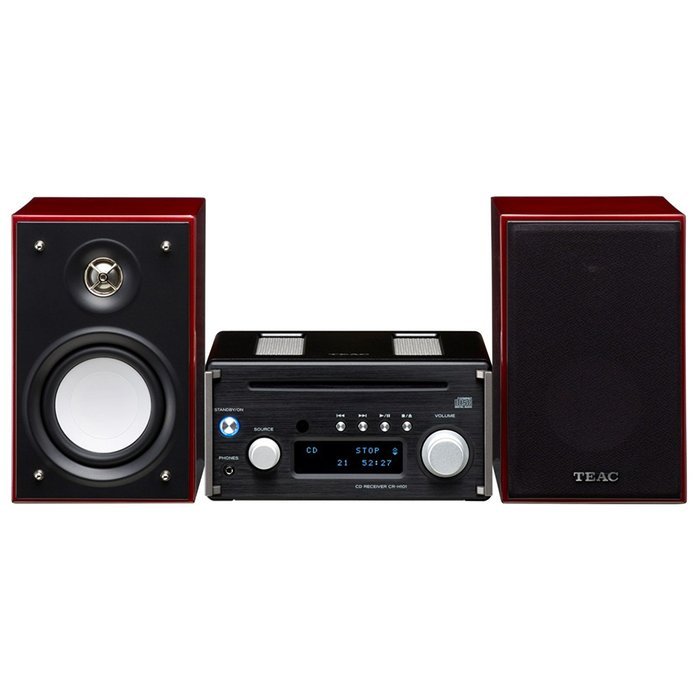 Teac HR-X101-BC CD Micro Component System in Black/Cherry