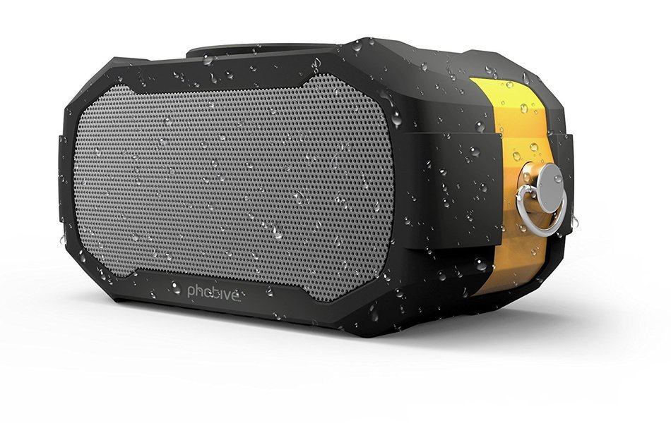 Photive S5 Compact Water Resistant Portable Bluetooth Speaker