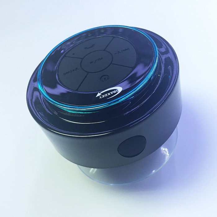 Grandey F012 Bluetooth Shower Best Waterproof Speaker XP7, Fully Submersible and Portable Design Play Wireless... N2