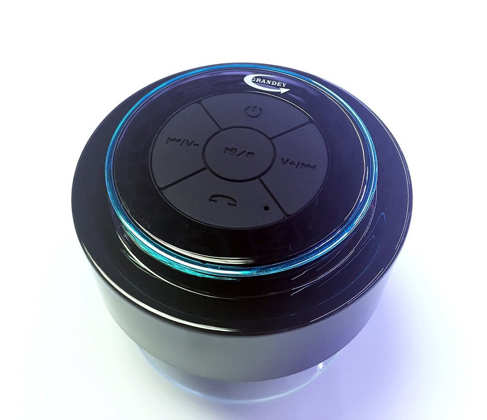 Grandey F012 Bluetooth Shower Best Waterproof Speaker XP7, Fully Submersible and Portable Design Play Wireless... N3