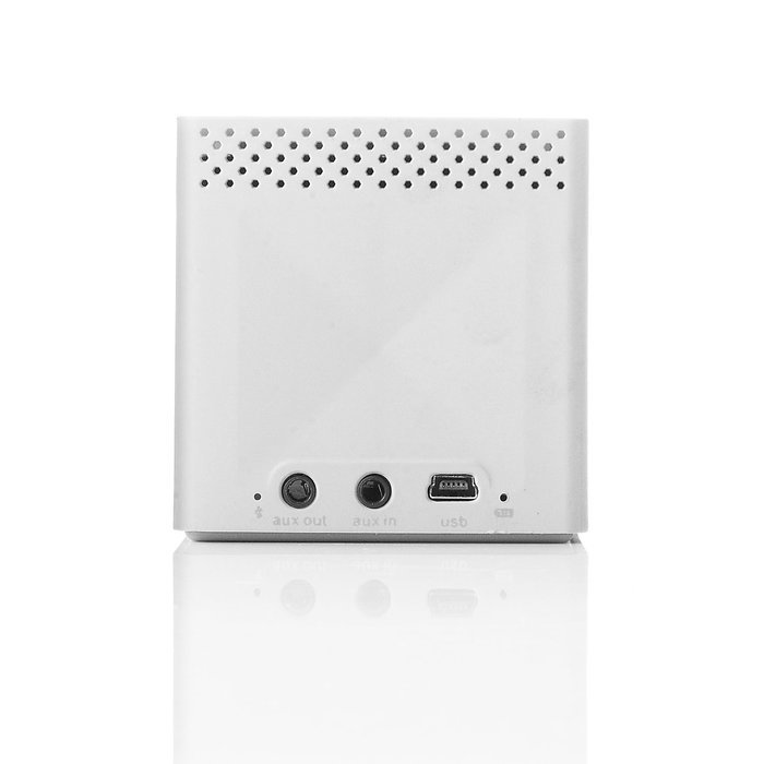 Bem HL2022A Bluetooth Mobile Speaker for Smartphones - Retail Packaging - White N3