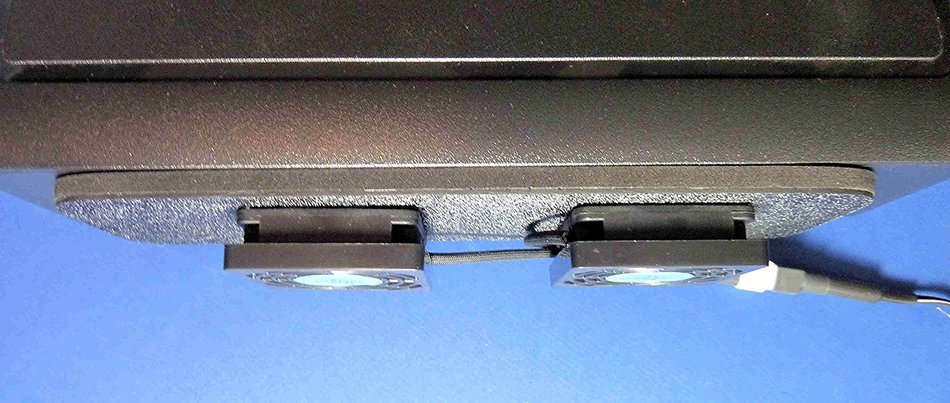 Dish Hopper DVR thermoswitch-controlled cooling fans with multispeed N3