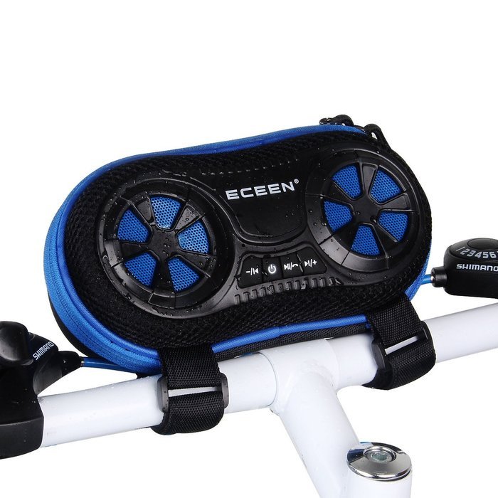 ECEEN Wireless Bluetooth Speaker - Bicycle Speaker Case with Hands-Free Speakerphone Calls and Rechargeable 4,000mAh...