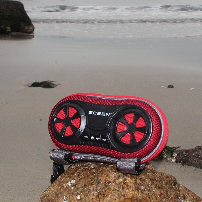 ECEEN Wireless Bluetooth Speaker - Bicycle Speaker Case with Hands-Free Speakerphone Calls and Rechargeable 4,000mAh... N15