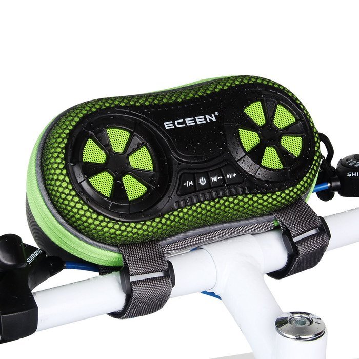 ECEEN Wireless Bluetooth Speaker - Bicycle Speaker Case with Hands-Free Speakerphone Calls and Rechargeable 4,000mAh... N16