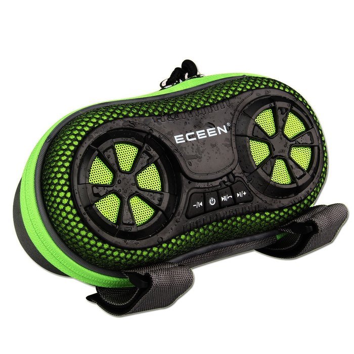 ECEEN Wireless Bluetooth Speaker - Bicycle Speaker Case with Hands-Free Speakerphone Calls and Rechargeable 4,000mAh... N20