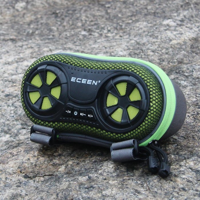 ECEEN Wireless Bluetooth Speaker - Bicycle Speaker Case with Hands-Free Speakerphone Calls and Rechargeable 4,000mAh... N23