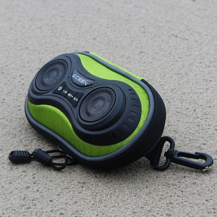 ECEEN Wireless Bluetooth Speaker - Bicycle Speaker Case with Hands-Free Speakerphone Calls and Rechargeable 4,000mAh... N29