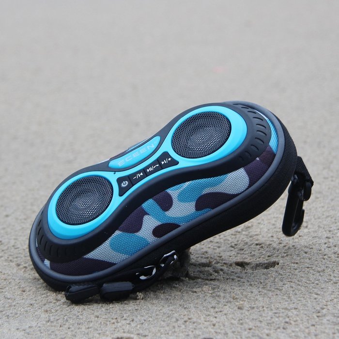 ECEEN Wireless Bluetooth Speaker - Bicycle Speaker Case with Hands-Free Speakerphone Calls and Rechargeable 4,000mAh... N34