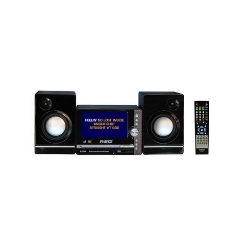 RSQ P-300 Multi Format HI-FI Karaoke System with Ripping and Recording Function (NEO+G, DVD, MP3+G, CD+G, AUDIO... N2