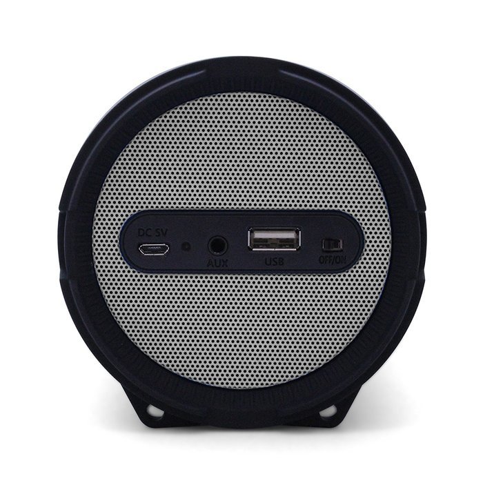 Tyler Portable Wireless Bluetooth Speaker TWS402-SL, Indoor/Outdoor 2.1 Hi-Fi Stereo Cylinder Loud Speaker, with... N2