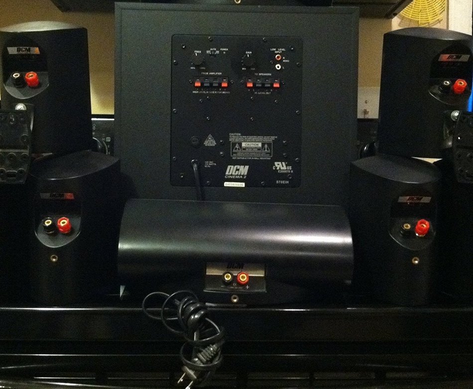 DCM Loudspeakers Cinema 1 (6 Piece Home Theater System) N3