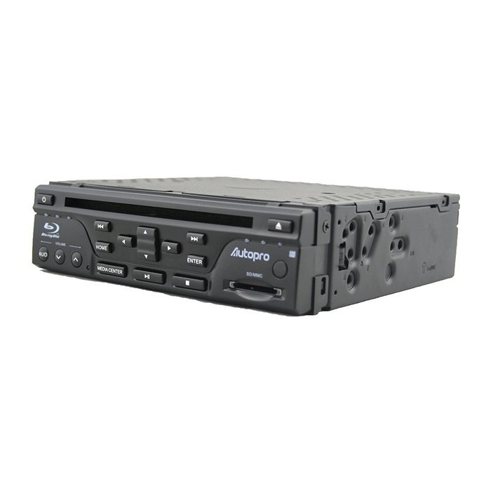 Autopro Blu-ray 1 Din in Dash DVD Player with USB SD(SDHC) Support Mp3 Mpeg4 Divx CD VCD DVD Blue-ray DVD N2