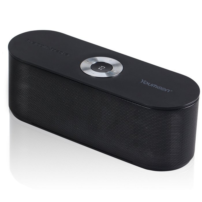 Youmoon YM-HERO Portable Wireless Bluetooth 4.0 Speakers With Microphone, 10W Output Power, 10 Playing Hours,...