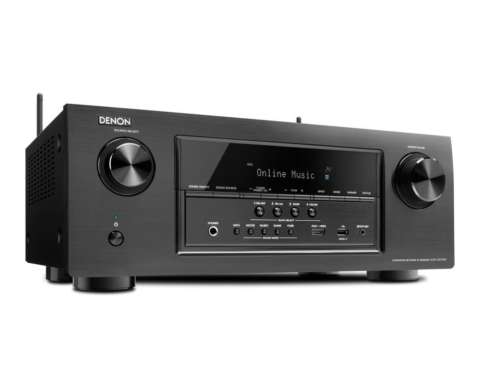 Polk Audio HDL-400-5.1 Home Theater Package with Denon AVR-S910W Reciever N2
