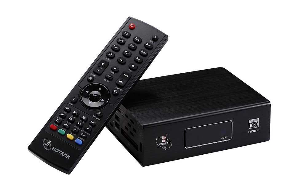 EGREAT EG-R1 HDTV Streaming Network Media Player with Torrent Downloader (MKV, DIVX, ISO, Realtek Chipset)