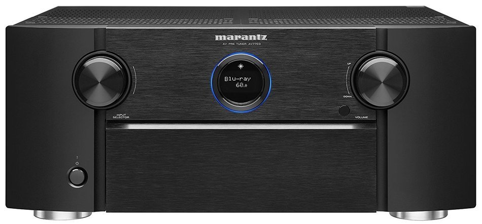 Marantz AV7703 Home Theater Preamp/Processor with 11.2 Channel Processing and Dolby Atmos + Denon HEOS 1 Wireless... N2