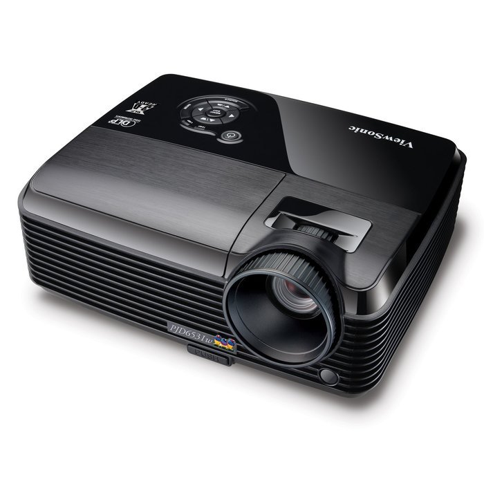 ViewSonic PJD6531w WXGA Wide DLP Projector -120Hz/3D Ready, 3000 Lumens, 3200:1 DCR, HDMI N3