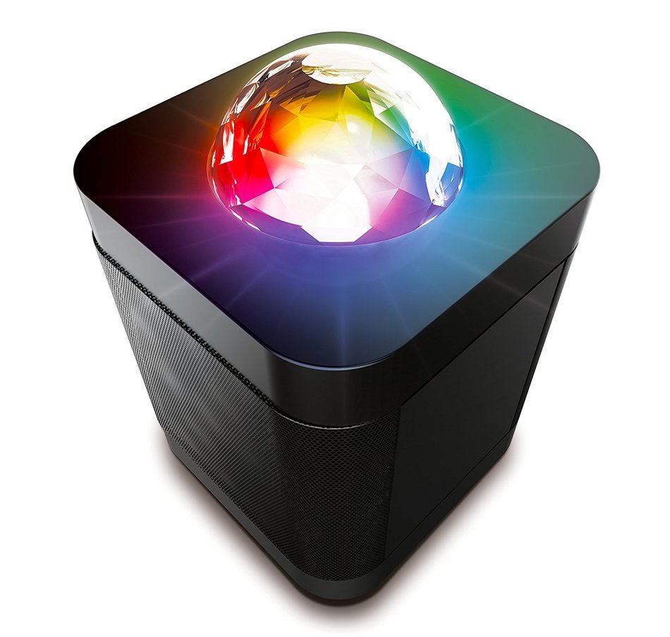 Polaroid Bluetooth Wireless Party Speaker with Dancing LED Lights, Portable & Rechargeable N2