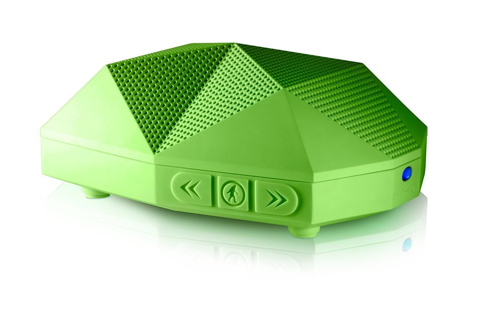 Outdoor Tech OT1800 Turtle Shell 2.0 - Rugged Water-Resistant Wireless Bluetooth Hi-Fi Speaker (Black) N25