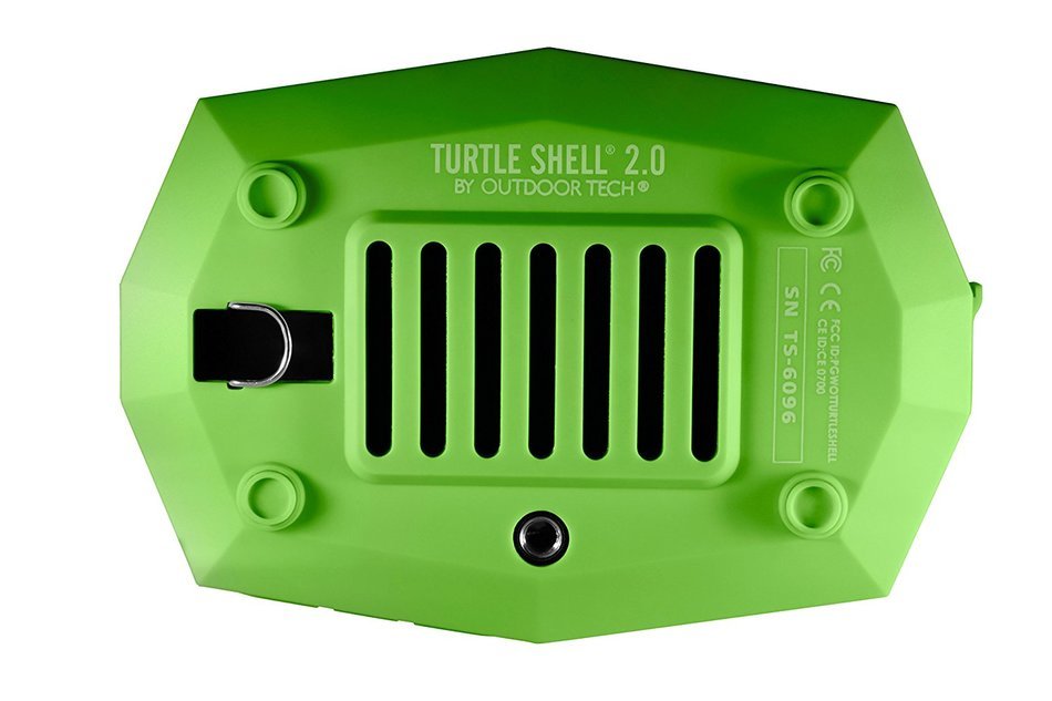 Outdoor Tech OT1800 Turtle Shell 2.0 - Rugged Water-Resistant Wireless Bluetooth Hi-Fi Speaker (Black) N26