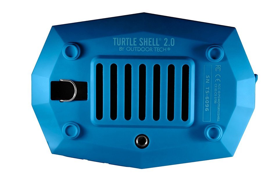 Outdoor Tech OT1800 Turtle Shell 2.0 - Rugged Water-Resistant Wireless Bluetooth Hi-Fi Speaker (Black) N33