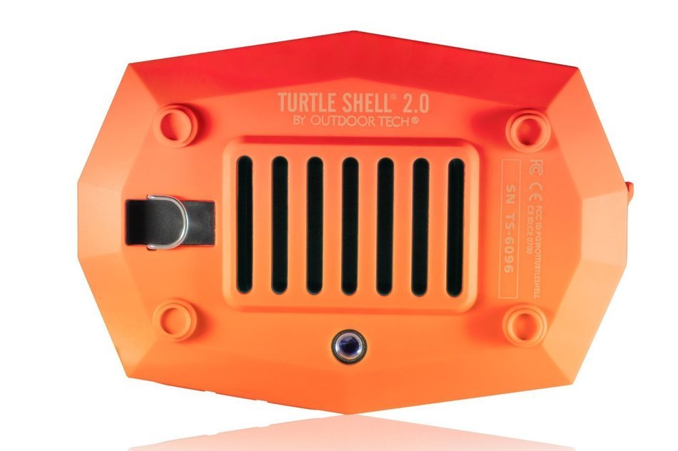 Outdoor Tech OT1800 Turtle Shell 2.0 - Rugged Water-Resistant Wireless Bluetooth Hi-Fi Speaker (Black) N47