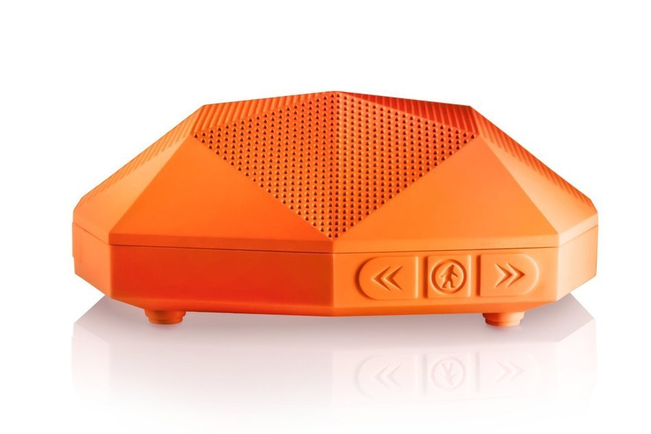 Outdoor Tech OT1800 Turtle Shell 2.0 - Rugged Water-Resistant Wireless Bluetooth Hi-Fi Speaker (Black) N49